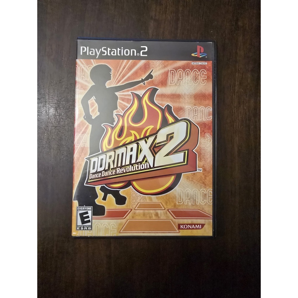 DDRMAX2: Dance Dance Revolution PS2 (Sony PlayStation 2, 2003) Complete
